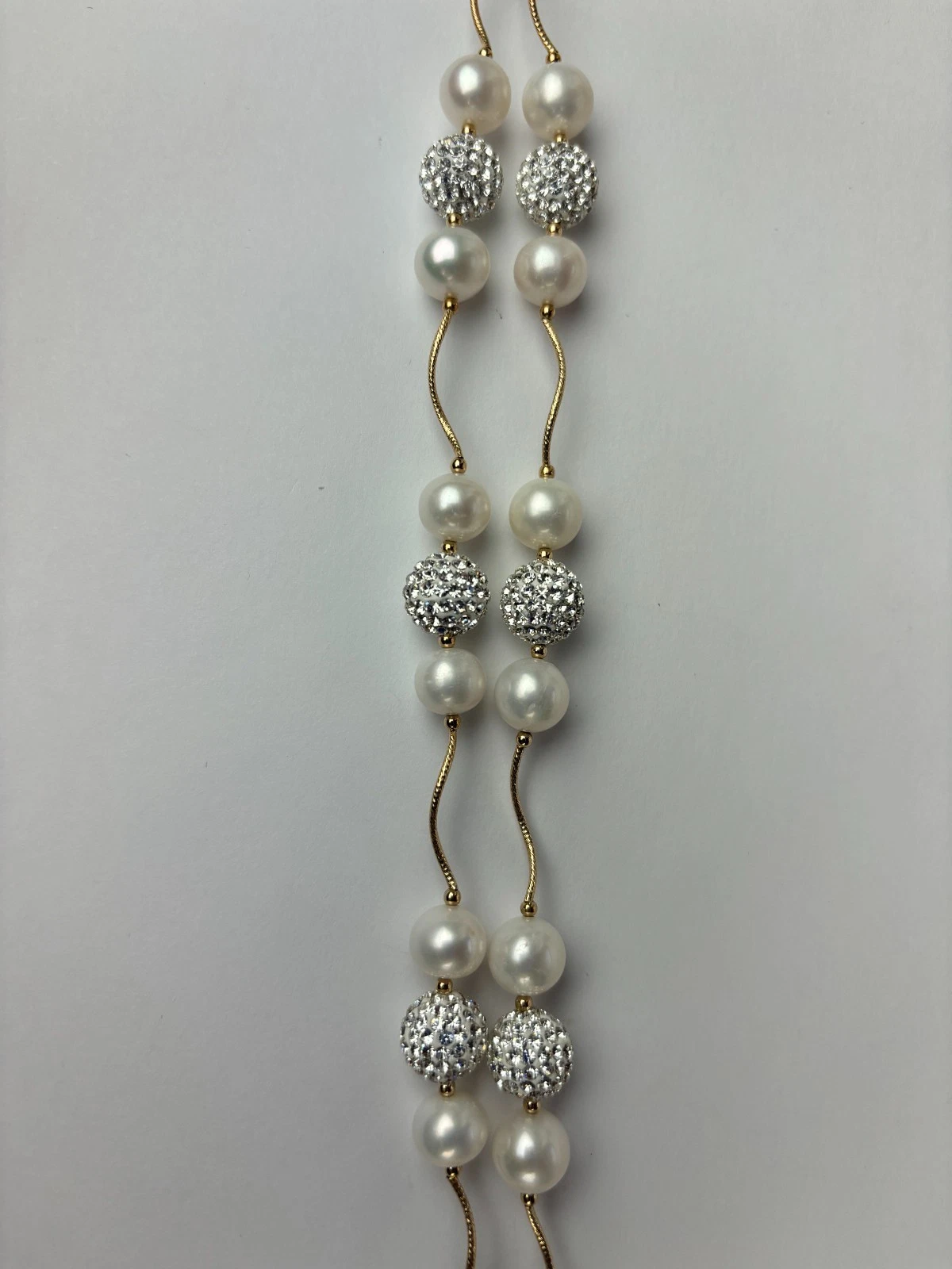 14K Yellow Gold Gorgeous Freshwater Pearl Necklaces for Women