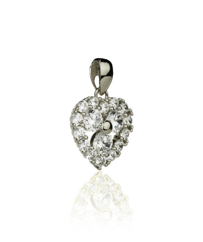 14k Yellow Gold Heart Pendant