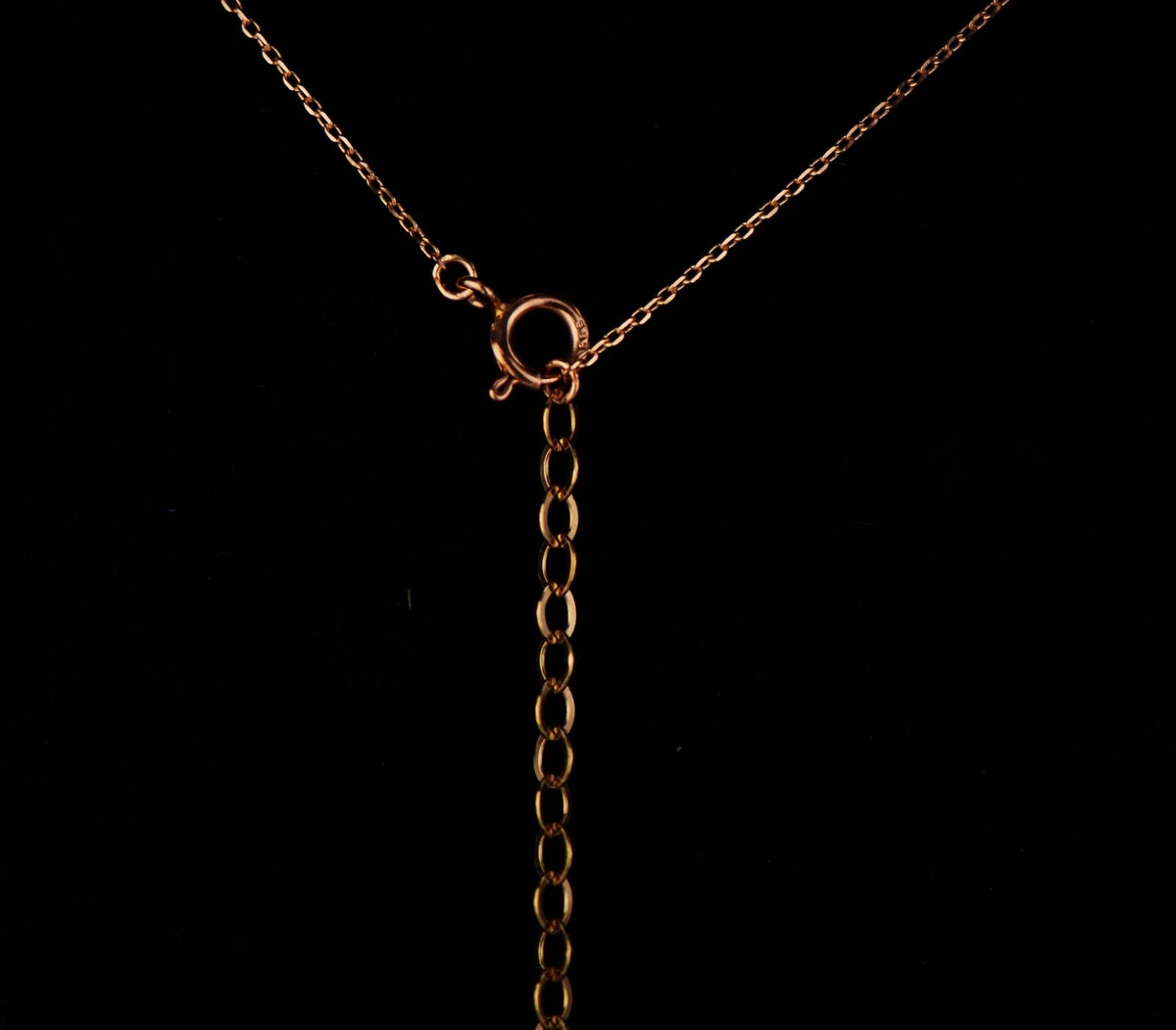 2ct Round Solitaire Pendant Necklace Bezel Set Chain 14K Yellow/White/Rose Gold