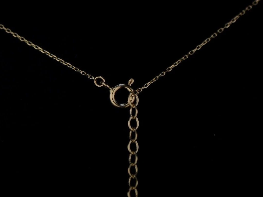 2ct Round Solitaire Pendant Necklace Bezel Set Chain 14K Yellow/White/Rose Gold